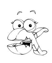 coloriage serra la pince de manny